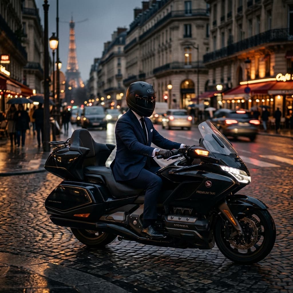 VTC Premium Paris - Véhicule moto